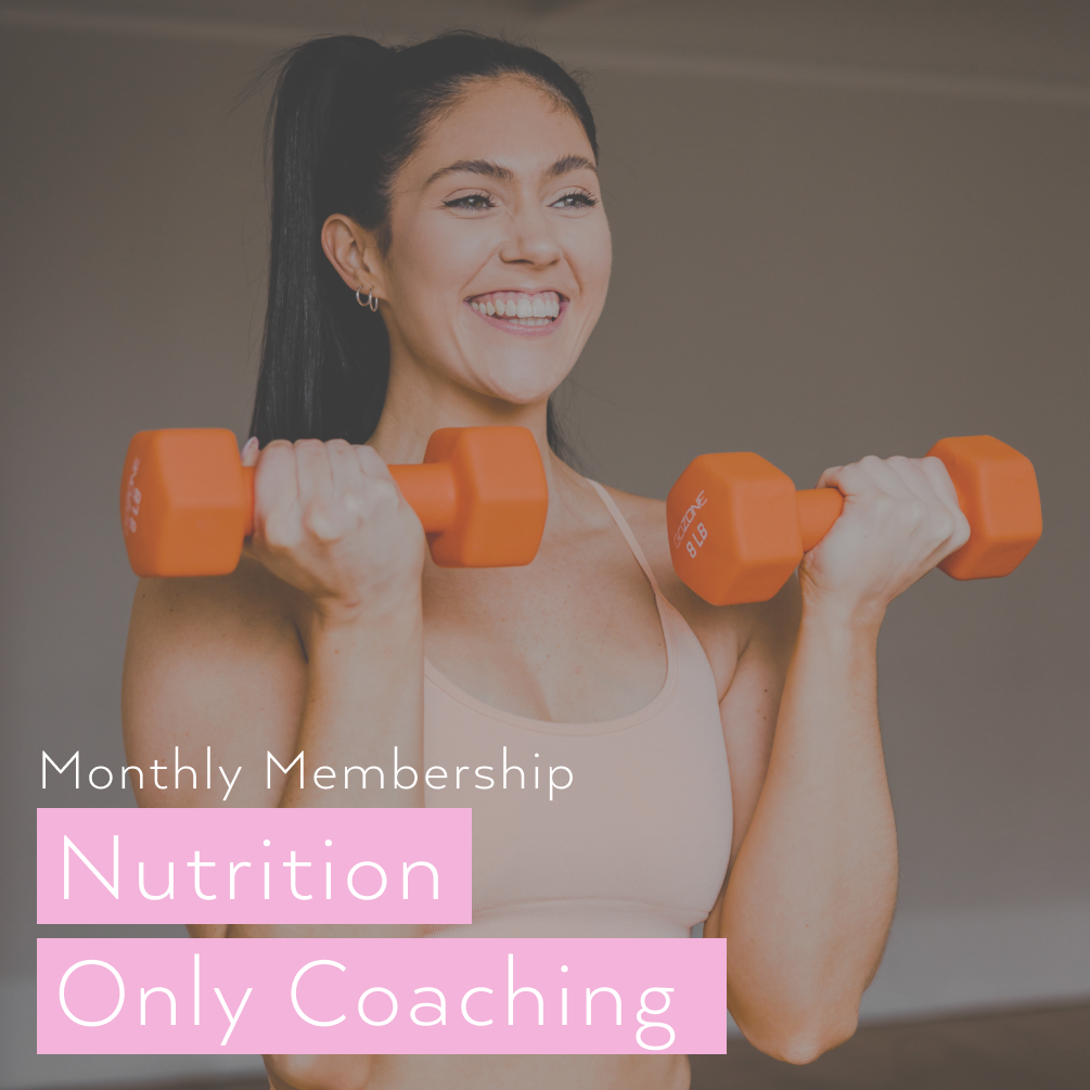 Nutrition Only Coaching